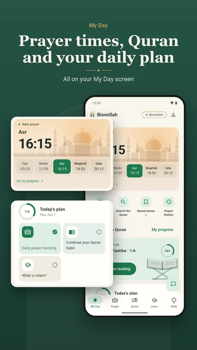 Bismillah My Day screenshot from Google Play