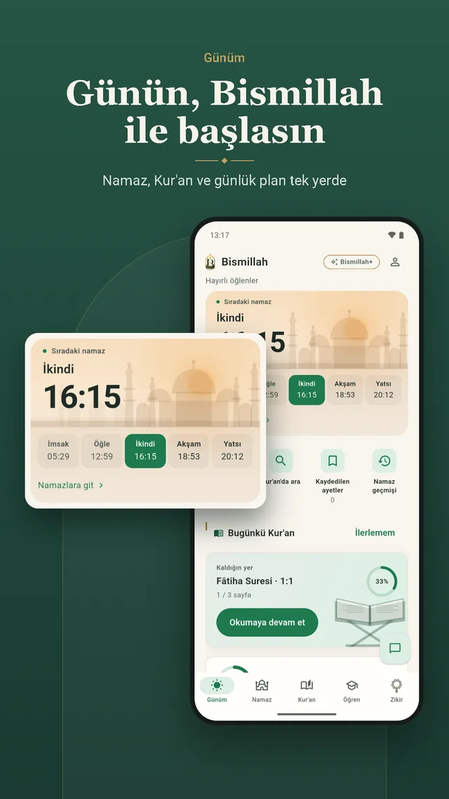 Bismillah Günüm ekranının mağaza görseli